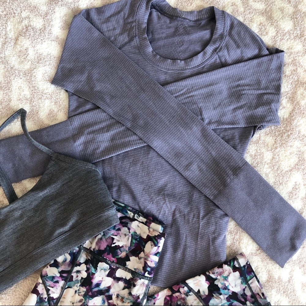 Lululemon Swiftly Speed Long Sleeve *Shine